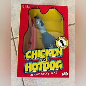 Chicken vs hotdog game in the original box